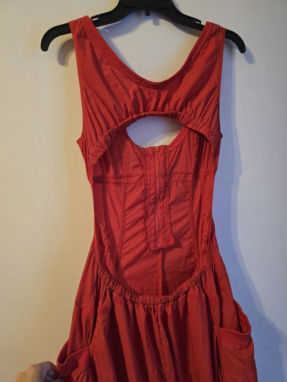 $148 Daily Practice Fastpack Bubble-Hem Midi Dress Size Large - Picture 6 of 11